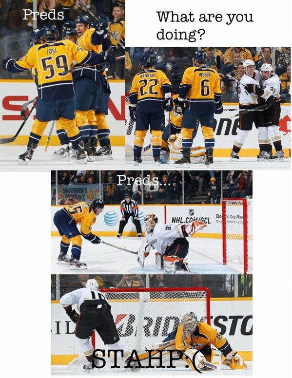 PredsMemes's tweet image. Too much overtime ! #stahp
