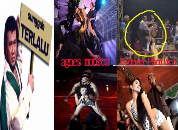 Jagalah Anak2 anda dari Pengaruh buruk Hiburan seperti ini..waspadalah!!...waspadalah..!! agnes monica vs pantura