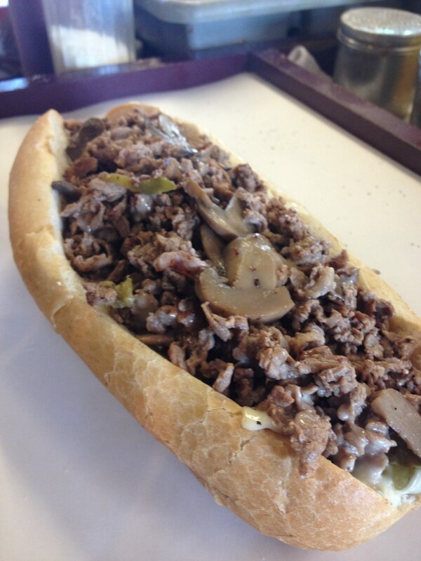 supersubbeverly's tweet photo. We are thinking of you. :). Time for another #cheesesteak @Riquelll http://t.co/10ondoTB