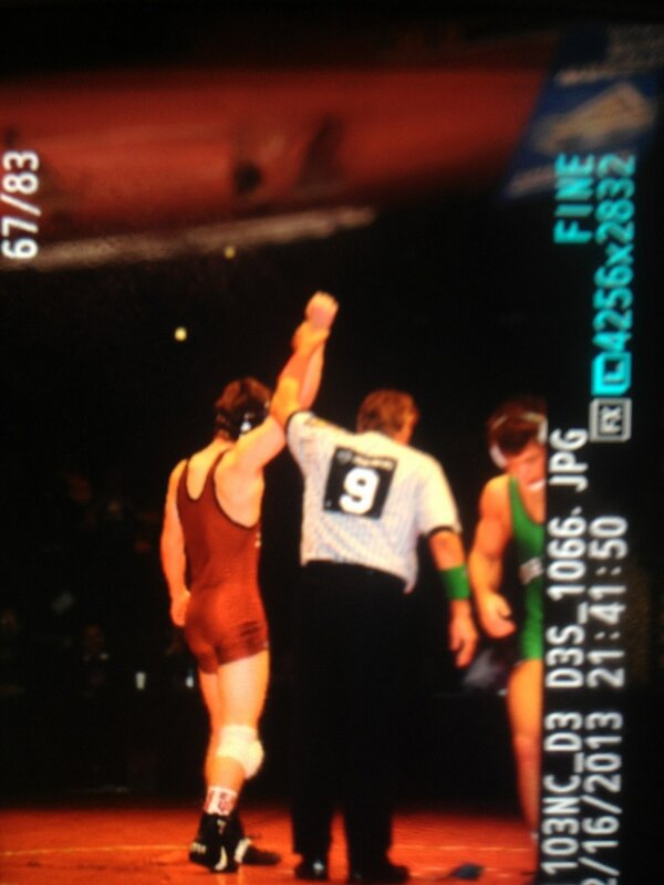INHSMagazine's tweet photo. @Neal_Molloy STATE CHAMP! http://t.co/lvB9EVt8