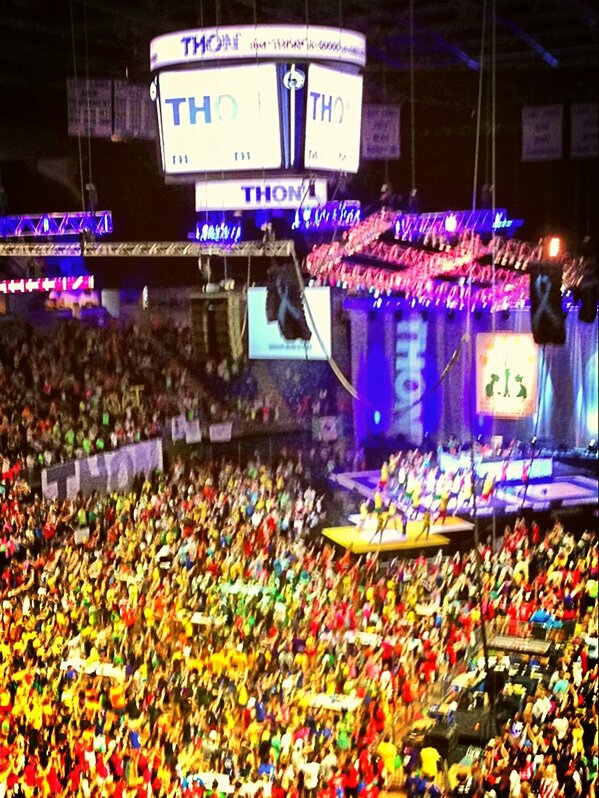 amymeckes's tweet photo. So proud of my Penn State family this weekend!  Great job dancers and all involved with #THON13 #FTK #WeAre http://t.co/LO12IRhf