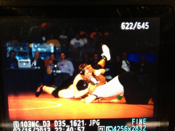 INHSMagazine's tweet photo. @Mitch_Sliga State Champ in seconds! http://t.co/NcLxa5et