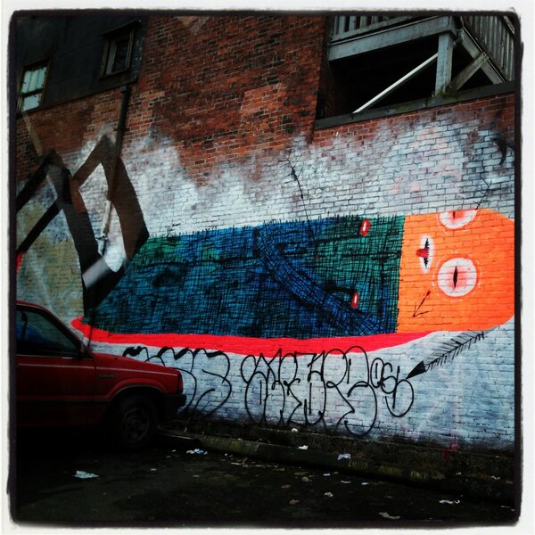 Amazing!RT @tiannpham: Spotted this cute wall art while having lunch <a href="/Nicecafevan/">Nice Cafe</a> <a href="/thisiseastvan/">THIS IS EAST VAN.</a> Checkoutthe nipples!