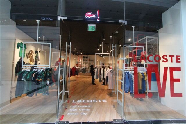 Lacoste L!ve at the ground floor 