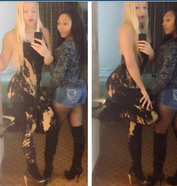 MsRavenChanel's tweet photo. Me and @skyhighcle might invade your spot tonight #Turnt #PrettyGirlSRoc #PrettyGirlsRap #DMV2ATL http://t.co/zQceAa5A