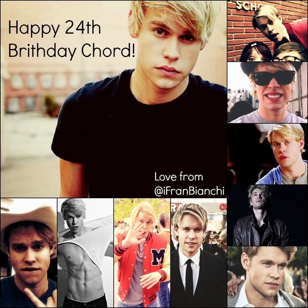 ifrancobianchi's tweet photo. @chordoverstreet Happy 24th Birthday Chord! I love you so much,You're so flawless and an idol! Enjoy it!Please answer http://t.co/C41HMAJ7