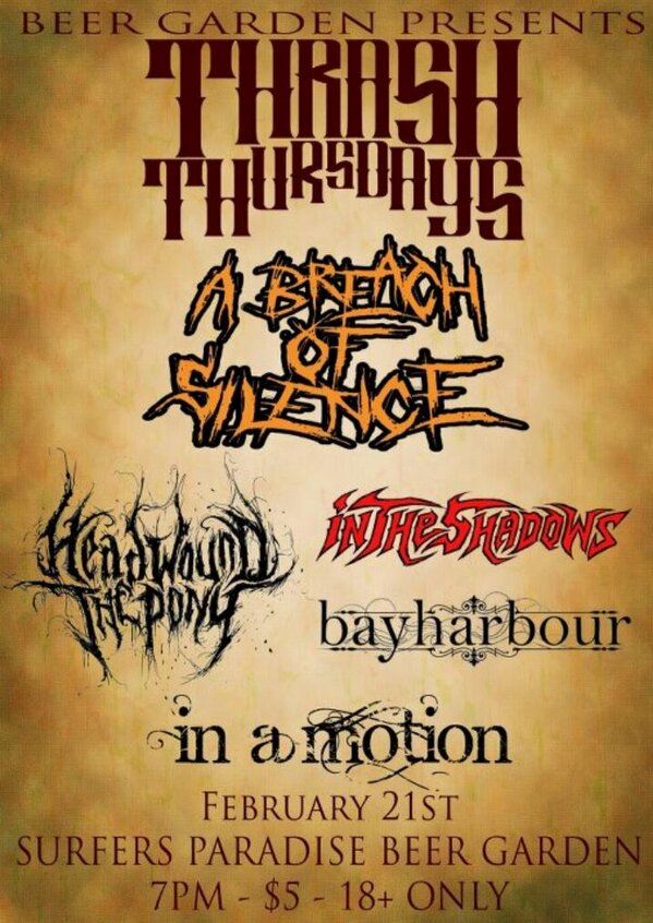 HTP_Official's tweet photo. This thursday on the gold coast http://t.co/9SvFsRbx