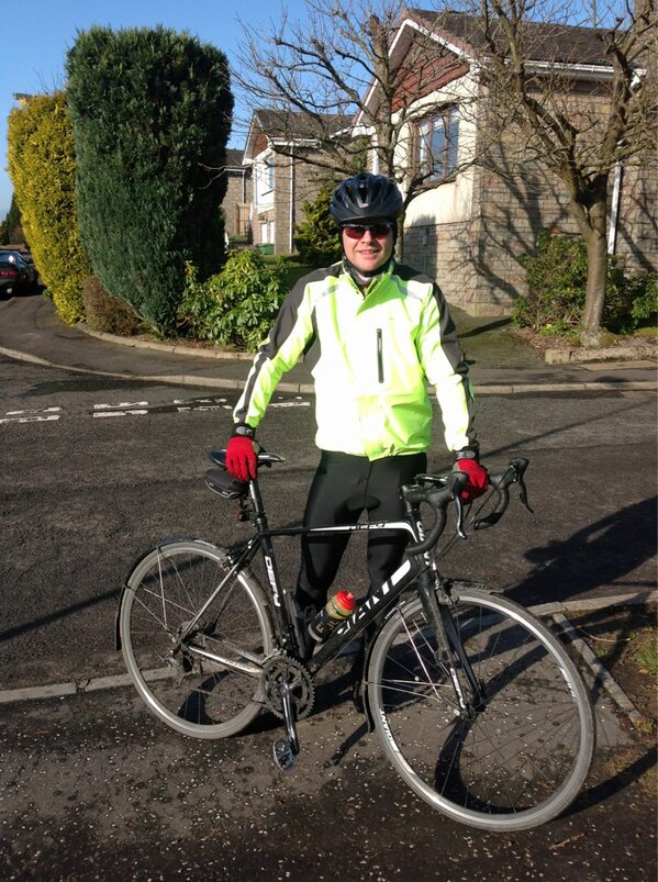 Last training ride finished <a href="/Bike4Mike/">Bike4Mike</a> bikeformike.co.uk in beautiful sunshine! Bring on next weekend! #mnd
