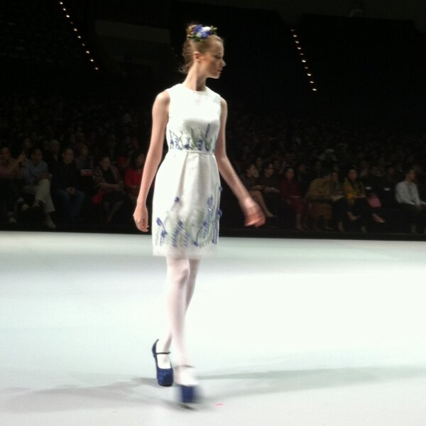VOTUM_ID's tweet photo. Our white lace dress looking super adorable on our darling model, @talon3001 ;) #SpringBlossom #IFW2013 @IndonesiaFW http://t.co/lwQom7gE