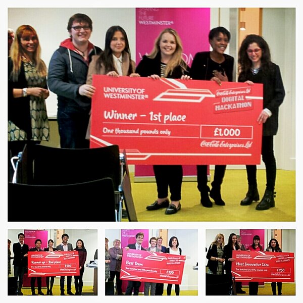 ChunWaiLo's tweet image. @CocaCola @uw_wbs #uowccehackathon Well done everyone!Time for some catching up with #sleep! @ImBruna @shashwati_90