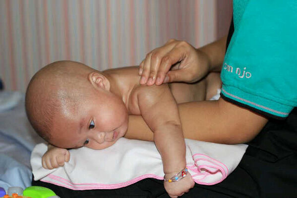 NonikIndah's tweet photo. Baby Joe 1'st spa @momnjospa so relax... http://t.co/enqjDZq7