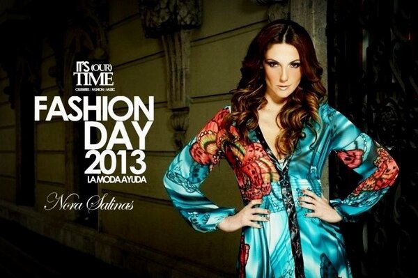 JonathanBarzu's tweet photo. Una de las grandes estrellas del #FashionDayTorreon2013 @norasalinastv http://t.co/MpFKgWyq