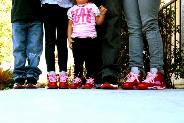 matching family jordans