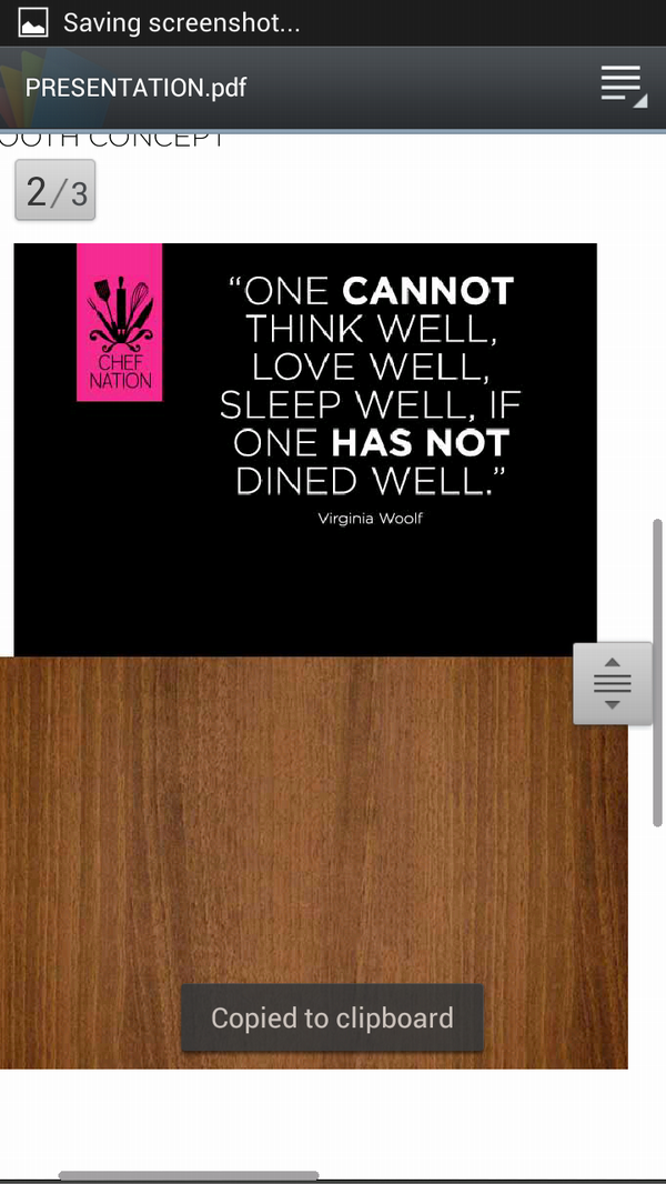 chefnation's tweet photo. One cannot think well, love well, sleep well, if one haz not dined well-virginia woolf http://t.co/Sl7kuvSx
