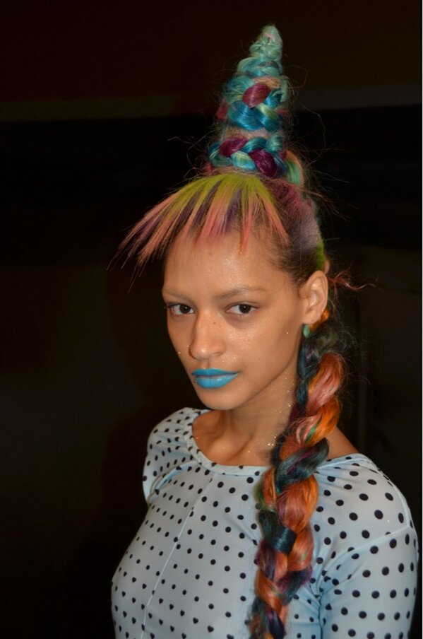 'Always be yourself. Unless you can be a unicorn. Then always be a unicorn.' #sophiawebster #LFW #words