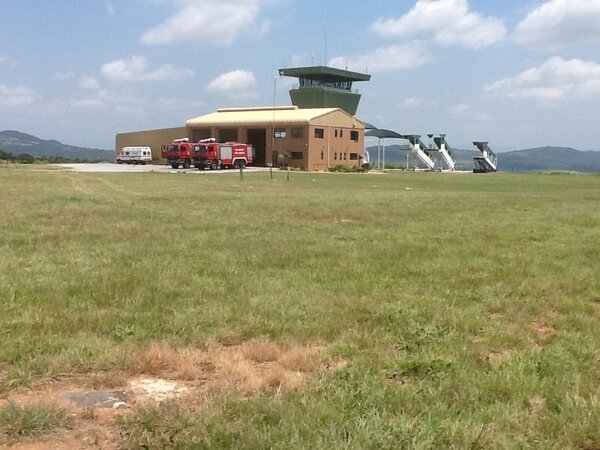 undercarriage's tweet photo. The on to Johannesburg, Grand Central airfield.  Down safe at 1335 local. Got to grab lunch and my bag and go! http://t.co/ztu2oPuA