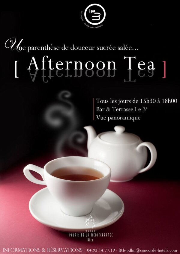 From today, come to take an #Afternoon #Tea at the Palais de la Mediterranee. Sweetness! #nice06 #carnival #pastries