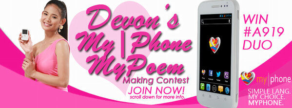 TeamDEVONairs's tweet photo. Want a Brand New #MyPhone Android A919 Duo? JOIN &amp; WIN it #DevonsMyPhoneMyPoemContest Info--> https://t.co/ElCnCTnM http://t.co/LN9nwx6N