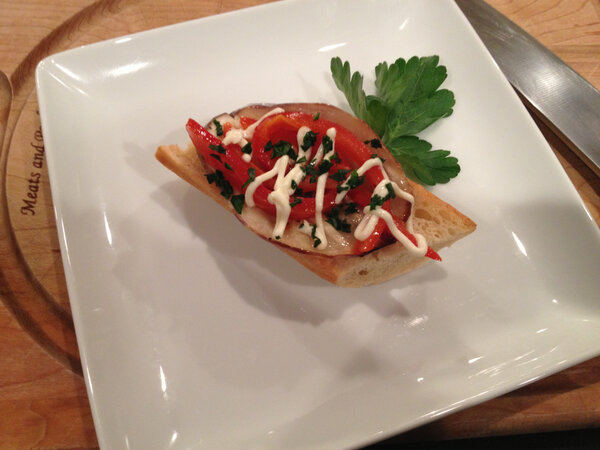 KimAndEllory's tweet image. We featured our "Espardenyes" at a wine pairing this weekend.