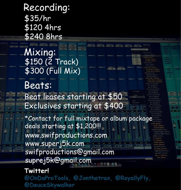 JOnTheTrax's tweet photo. @PlanetSuper services and rates http://t.co/l9Kl1wa96O