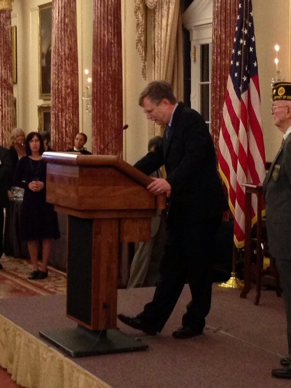 AmericanLegion's tweet image. Patrick Kennedy, under Secretary of State, State Department Post 68 Reception, #WashingtonConference. @statedept