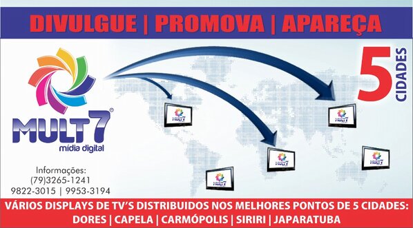 Mult71's tweet image. MAIS DE 5000 PESSOAS VENDO SUA MARCA POR DIA NOS MELHORES PONTOS DE 5 CIDADES DO ESTADO DE SERGIPE!!!