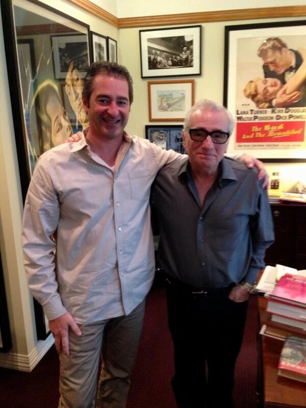 WoodhavenProdCo's tweet photo. Film maker @chadv12 
Chad Verdi and Mr Martin Scorsese in NYC. 
Talking #PAZ http://t.co/lUuYJA6ycL