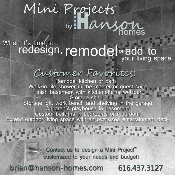 HansonHomesInc's tweet photo. HH Mini Projects.... remodel, redesign, additions... give your living space a design lift! http://t.co/hduNw4o7