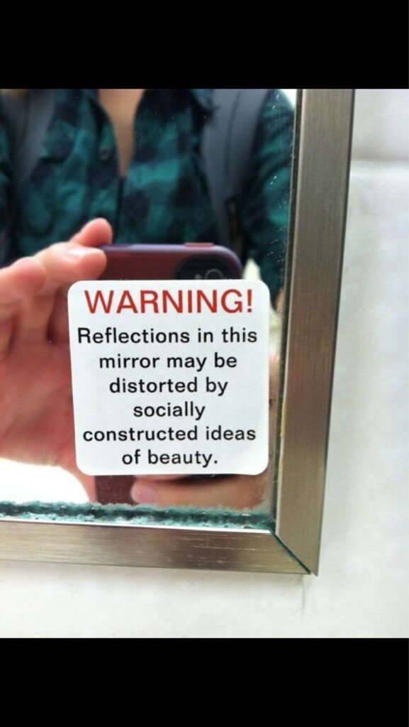 girlswholiftt's tweet image. “@FatToFlawless: I think everyone needs this on their mirror http://t.co/4ff6t2sJ” I absolutely love this