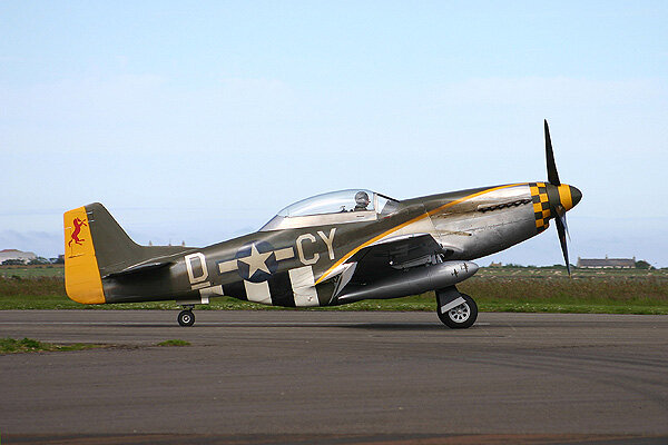 WickJohnOGroats's tweet photo. From the archives: N251RJ P-51D Mustang "Miss Velma". En route to Duxford from the US in 2007. http://t.co/juurT19l