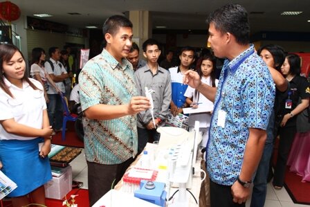 Kenang2an waktu stand kita dikunjungi @bangAiManado pada Kampus hi-tech expo di MTC bbrapa waktu lalu..