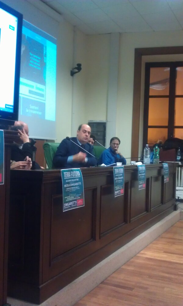 Ancora Zingaretti alla Provincia di Viterbo #nuovoinizio