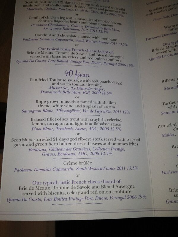 MPerrard's tweet photo. Dine with Wine @LEBistrotPierre 20th February, how can it be such great value @£27.50? 3 courses &amp; 3 glasses of wine http://t.co/368s3UWD