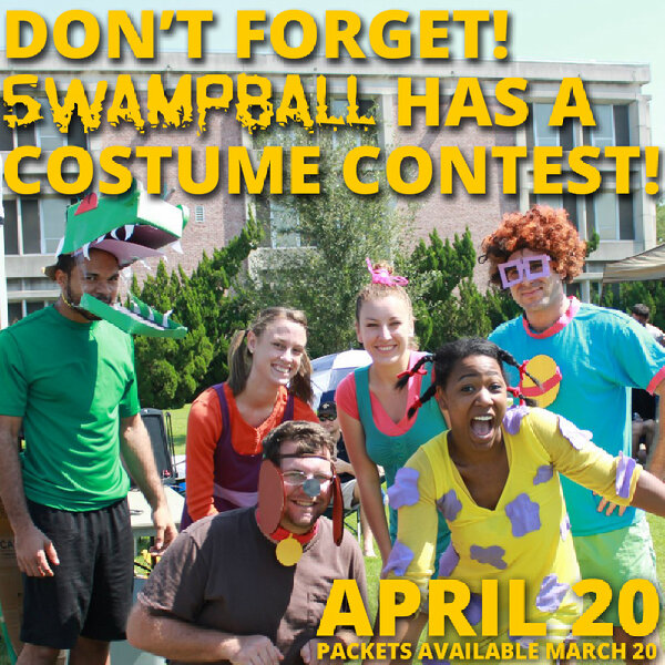 Did you know we have a costume contest at Swampball? bit.ly/ZoX0PT