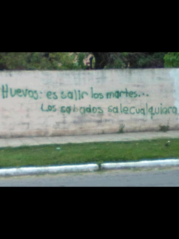 FSenetiner's tweet photo. Hoy martes http://t.co/IXhMiTyX