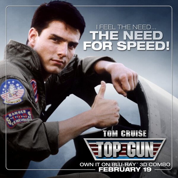 Paramount Movies on X: Tweet #TopGun3D + your favorite Top Gun quote for a  chance to win! (18+,USA only,rules:  )   / X