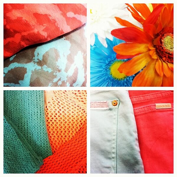 BackRoomDelMar's tweet photo. NEW TREND ALERT: Coral and Teal is #everything! Come get yours now! #JumpOnTheBandWagon @JoesJeans @Gypsy05 @7Jeans http://t.co/N2Adsssz