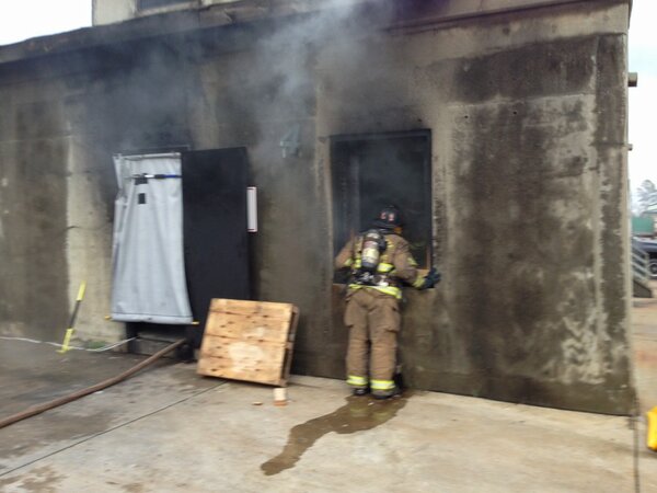 8 gallons of water controlled a room and contents fire using flow path control...