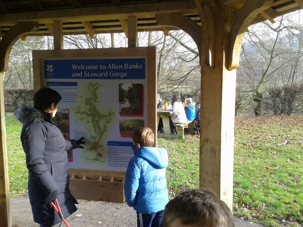 AndrewPoad's tweet photo. Lovely day to experience the new welcome point at Allenbanks http://t.co/ZoLVKMAz
