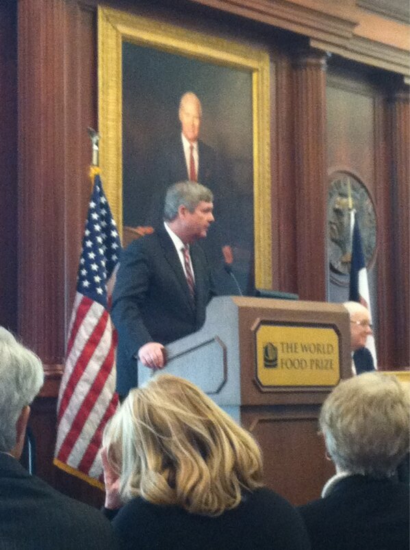 Anne Michael (@amlangguth) on Twitter photo Honored to have been in attendance at the <a href="/WorldFoodPrize/">World Food Prize Foundation</a> Memorandum signing with Sec. Vilsack! Honored to have been in attendance at the <a href="/WorldFoodPrize/">World Food Prize Foundation</a> Memorandum signing with Sec. Vilsack!
