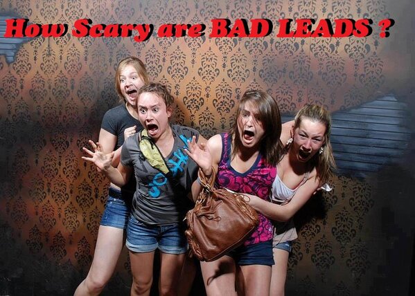 LeadAudit's tweet image. How scary are bad leads?? This scary: