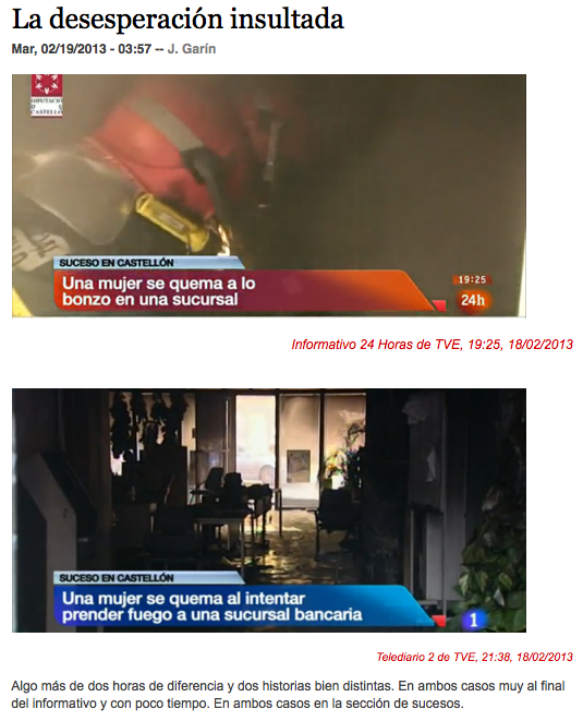 raulsensato's tweet photo. Esta doble imagen retrata el estado actual de TVE mejor que cualquier otra. Lean con detalle. via @El_Diagonal http://t.co/yzwcM6Vc
