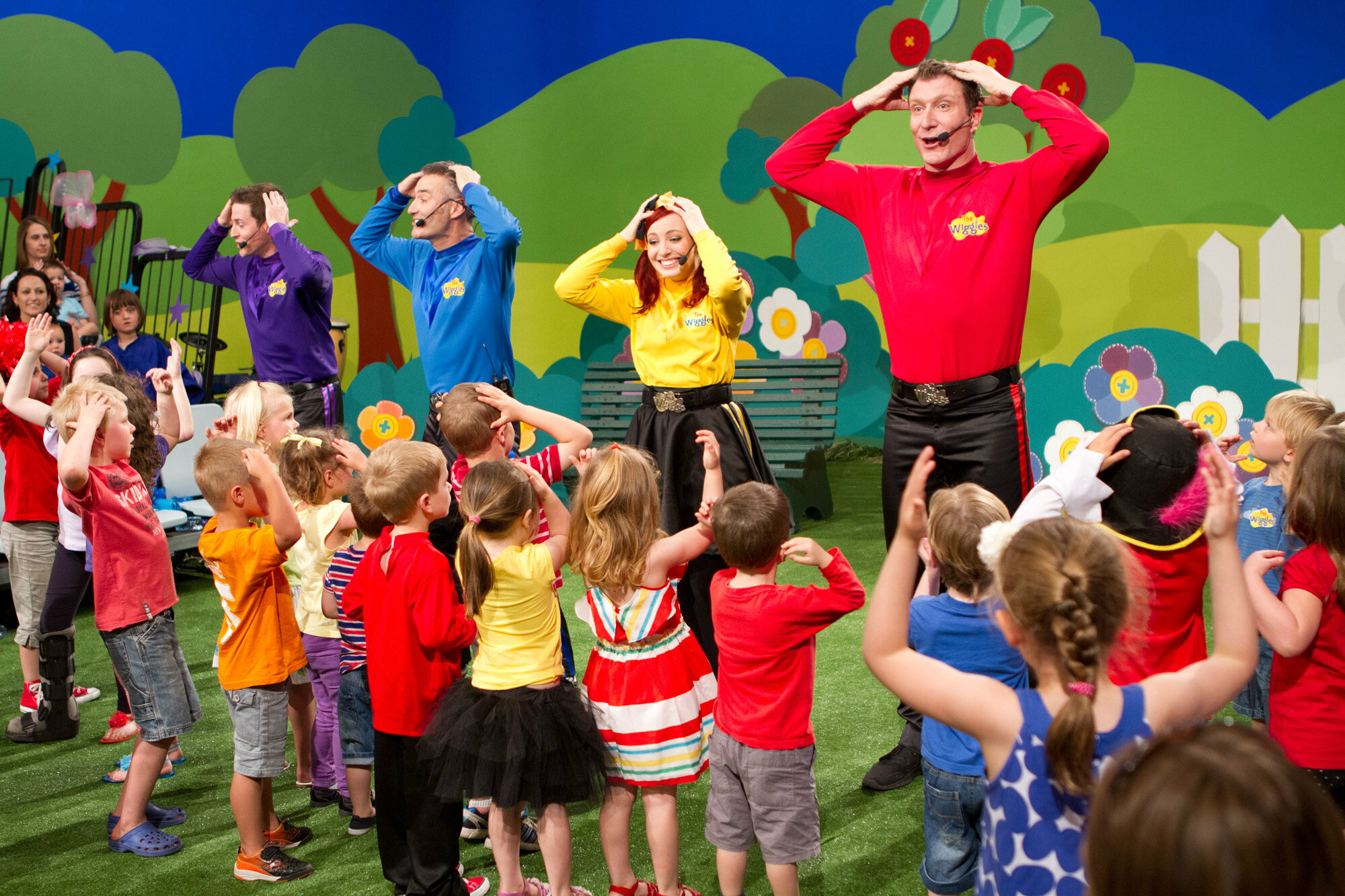 The Wiggles on X: Simon Says, tune into ABC4Kids from this Thursday  around 1.25pm for a new Wiggles music video each day!   / X