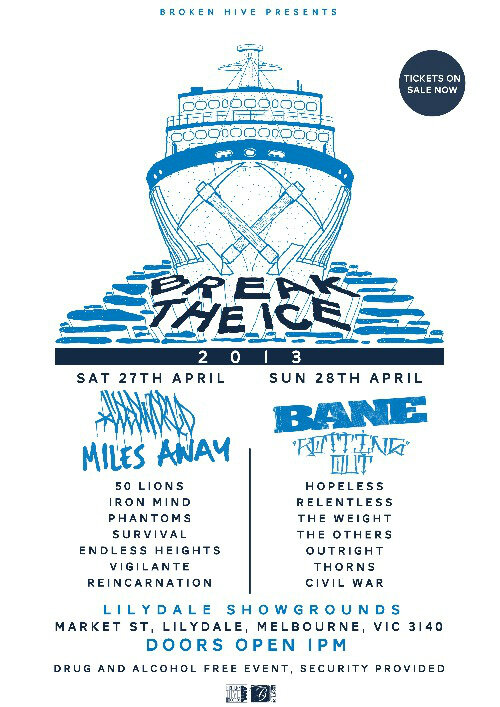 Got something to tell ya. Crowey is coming back to Australia, we're gonna write some new songs &amp; play Break The Ice!