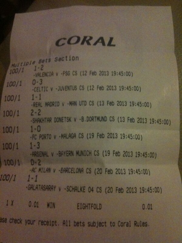 GaryLineker's tweet photo. “@SimonTorresPike: £1mil bet, 6 out of 8 so far, Just tonights two games... come onnnn http://t.co/noyG2Oz3” < Wow! Good luck to you