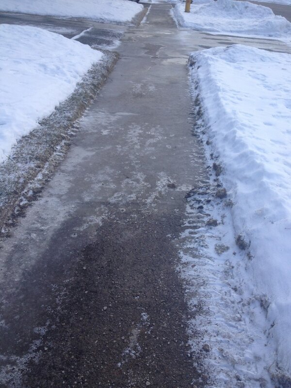 eitakac's tweet image. Swimming pool yesterday, skating rink today.. #solidice #canadianproblems