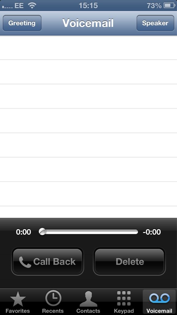 RobertpHaslam's tweet image. So happy to see this screen again #visualvoicemail on @ee
