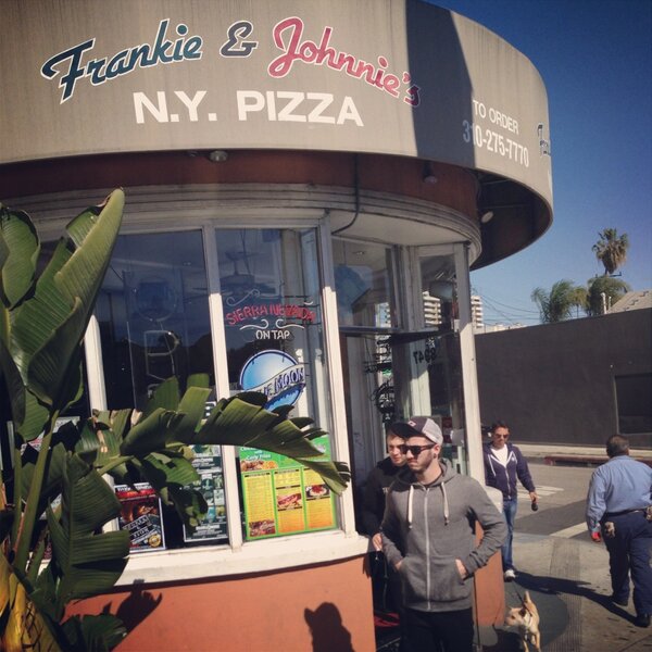twentyonepilots's tweet photo. reunited with our favorite pizza place. #LAstuff |-/ http://t.co/JAWYyDuCf1