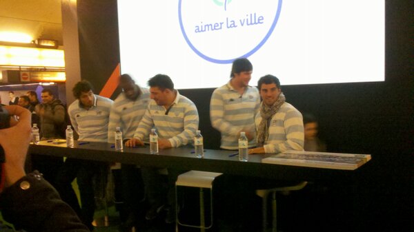 RacingRugbyFr's tweet image. Rugby Park 2013 avec @AntoineBattut #BenArous #Chavancy @labrugne @jonnywis