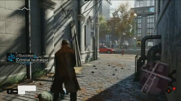 GameTrailers's tweet photo. The WATCH_DOGS demo was running on a PC with specs close to the PS4. #GTLIVEPS4 http://t.co/LAV7IwVCpd http://t.co/fUojysF13c